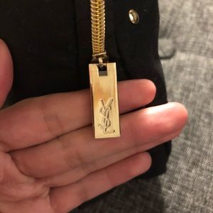 YSL makeup parfum bag